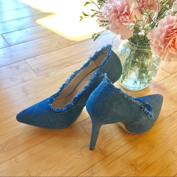 Denim high heel - Picture 4 of 6